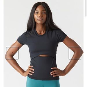 Glyder Keyhole Tee - NWT - XS